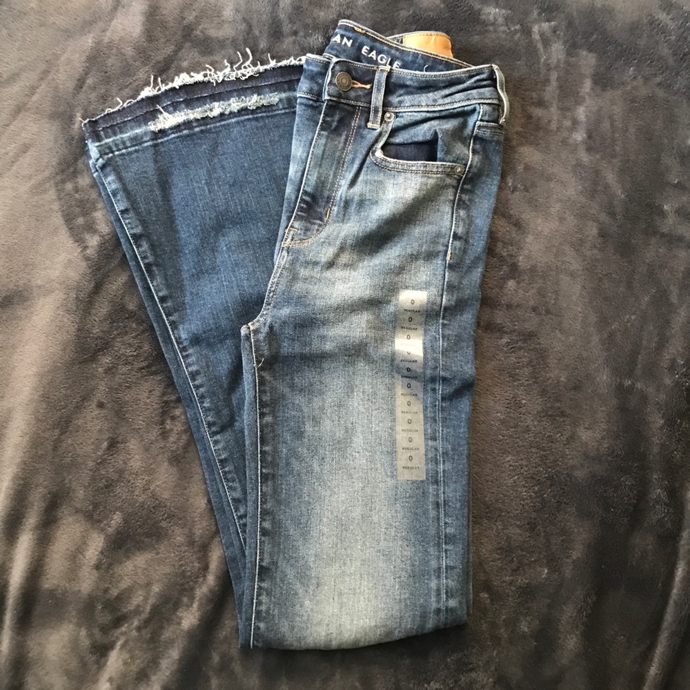 Highest rise flare jeans 🤩